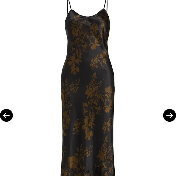 NWT Reformation Parma Silk Floral Maxi Dress (M) - Picture 3 of 12